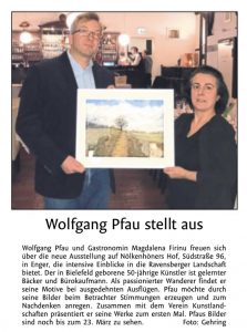 Presseartikel KunstausstellungImpressionen Ravensberger Land (1)